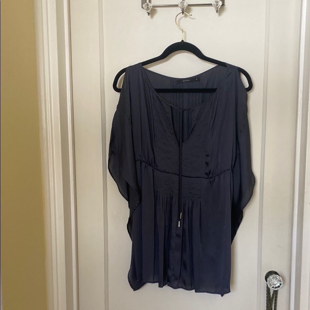 Vertigo Dark Gray Women's Top